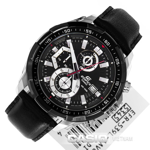 Đồng hồ nam Casio EFR-539L-1AVUDF mặt đen lôi cuốn 